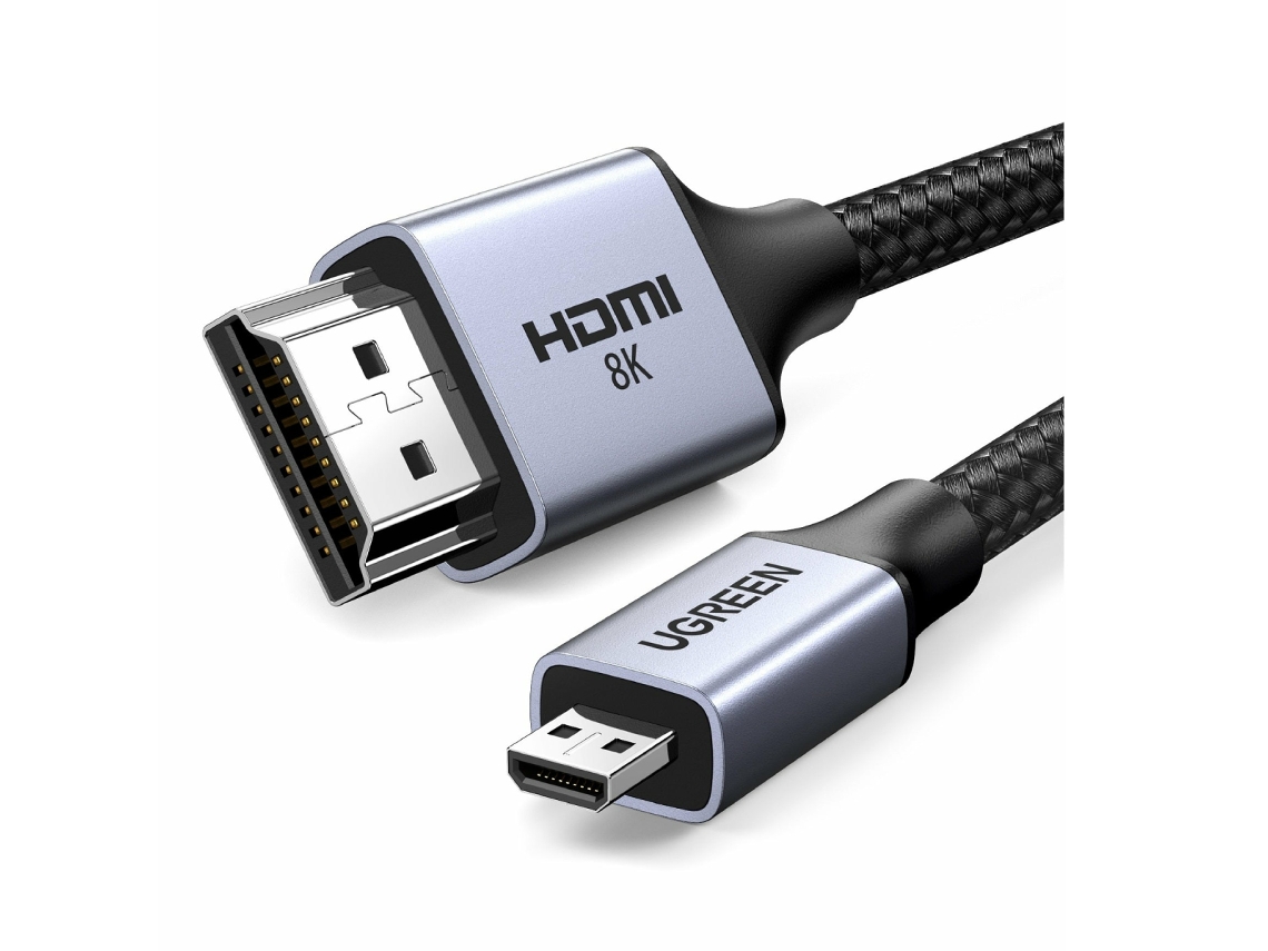 Cable HDMI Ugreen HD164 a Micro HDMI 2.1 8K 2m