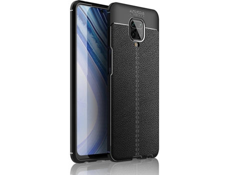 Carcasa Xiaomi Redmi Note 9 PRO Rugged Leather Negro