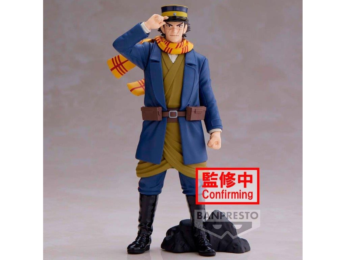 Figura Saichi Sugimoto Golden Kamuy 15cm BANPRESTO