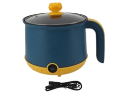 Mini Olla Eléctrica De 1,8 L Y 600 W, De Acero Inoxidable, Antiadherente, 2 Niveles De Cocción Rápida, Enchufe Estadounidense De 110 V.