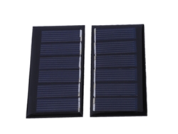 2 Paneles Solares Portátiles Mini De 3 V Y 80 Ma, Módulo Cargador De Batería Para Proyectos De Bricolaje, 67,5 X 34,5 Mm.