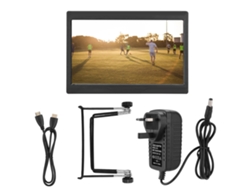 Monitor Portátil Ips De 10,1 Pulgadas Con Pantalla Led Para Raspberry Pi, Entrada Hdmi/vga/av
