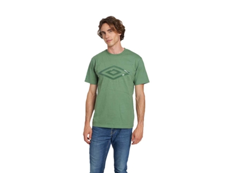 Camiseta de Hombre para Fútbol UMBRO Caelum Verde (XL)