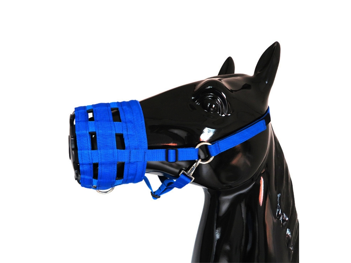 Jinwei-bozal Para Pastoreo De Caballo Con Forro Cómodo, Nylon Resistente, Equipo Ecuestre Con Hebilla De Gancho Y Bucle