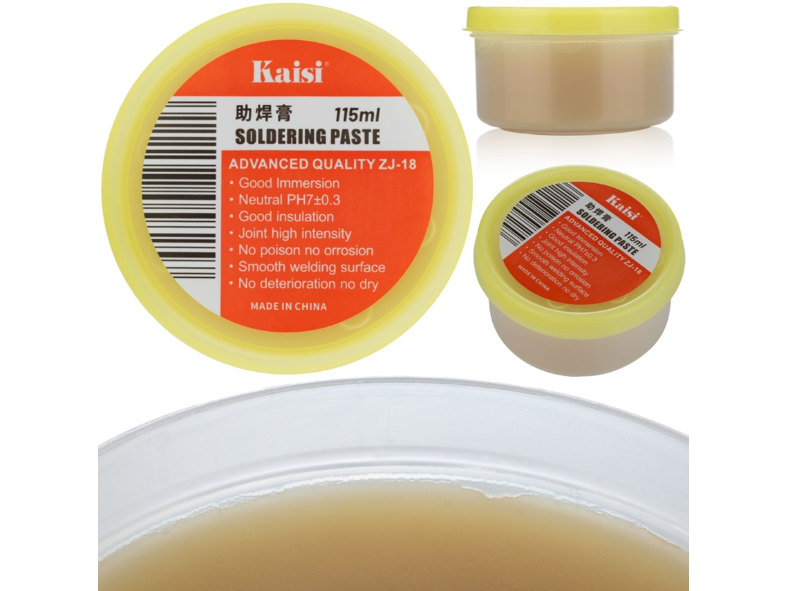 Fundente de soldadura ZJ-18 – Gel de 115 ml | Anticorrosivo | Fácil aplicación y limpieza