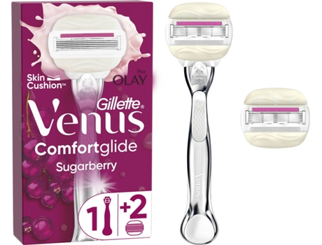 Máquina Depilatoria GILLETTE Venus Comfortglide Sugarberry con 1 Recambio