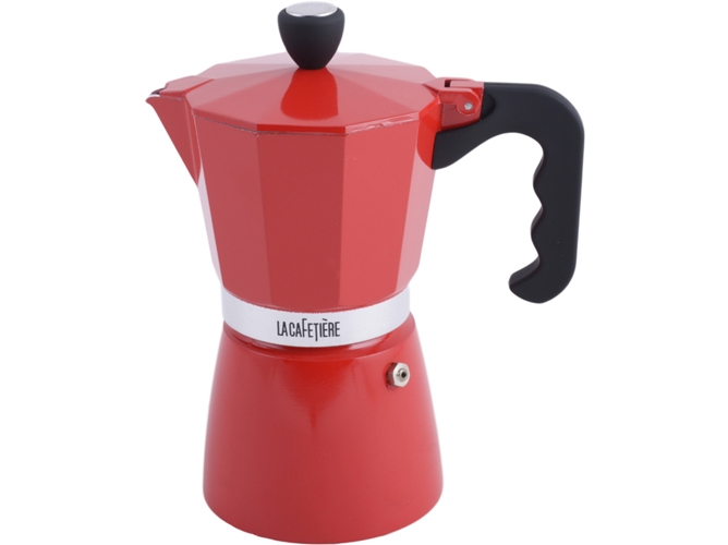 La Cafetiere Cafetera italiana para 6 tazas color negro 14 kg aprox. rosso cafetière classic espresso 300ml