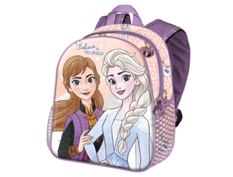Frozen 2 Yourself Mochila 3D Pequeña, Rosa