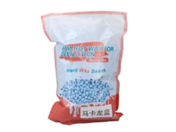 Cera Depilatória Dura 2026 - 1 kg (35,3 oz) - Cera Segura de Grãos Finos para Rosto, Virilha, Pernas e Axilas - Cor Azul Macaron