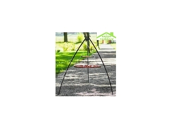 Trípode de 200 cm con 2 Rejillas de Acero Inoxidable 70 cm + 40 cm