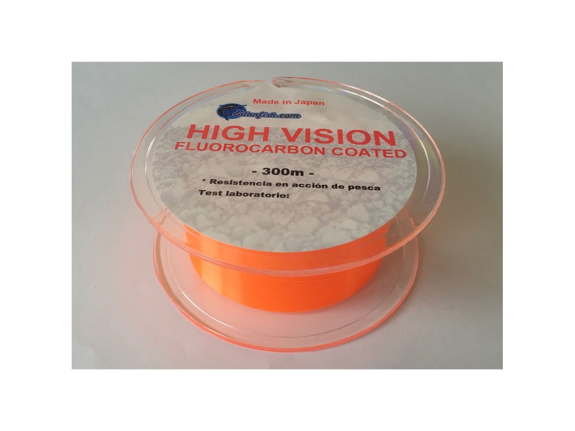 Monofilamento High Vision 300 M Laranja 0.240 Mmestanfish