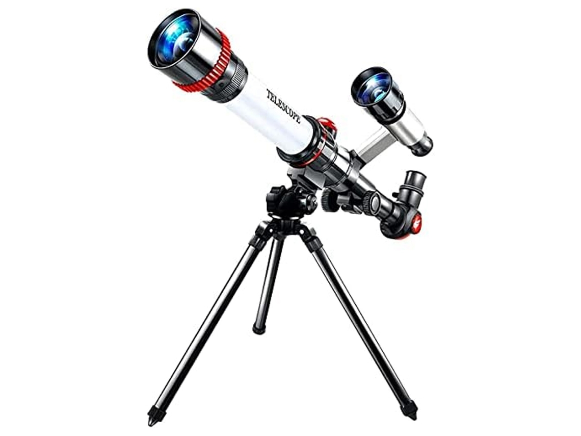 EIOORORRIY Telescópio Astronômico Para Observação De Estrelas E Diurna, Alta Ampliação Com Visualizações De 20x 30x 40x, Luneta Buscadora Para Fácil Mira, Vidro