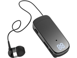 Auriculares Intrauditivos Bluetooth Con Cable Retráctiles Y Clip Para Corbata K65