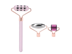Set De Masaje Facial Manual 3 En 1 Con Agujas De Germanio Micronas.