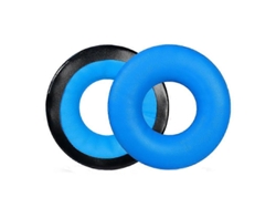 Un par de almohadillas de esponja para auriculares Sennheiser HD25-1II/25/25SP/25SP-II, color: azul