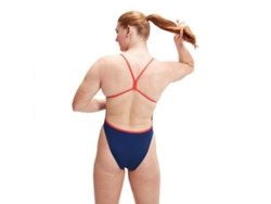 Roupa de Banho Placement Digital Vback Azul 30 Mulherspeedo