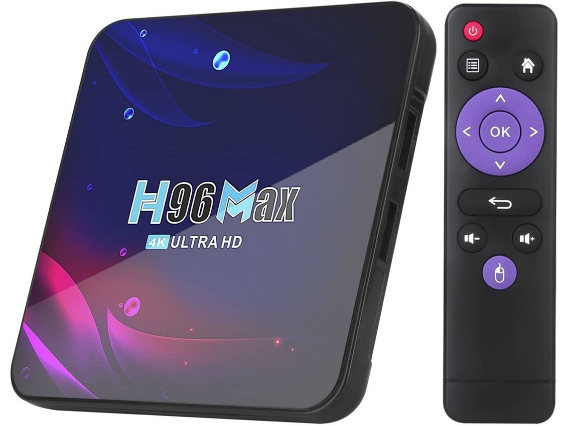 Box Smart TV CHRONUS H96max0111 (Android - 2 GB RAM - Negro)
