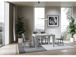 Mesa extensible 90x120/224 cm Spimbo Cemento