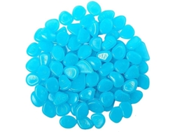 2026-200 Piedras Luminosas Azules Para Acuario Jardín Decoración Exterior Camino Pez Tank