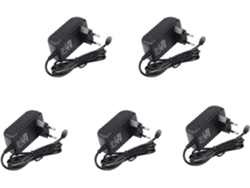 5 Adaptadores De Corriente Ac/dc De 12 V 2 A 24 W Para Tiras Led 5050 Y 3528