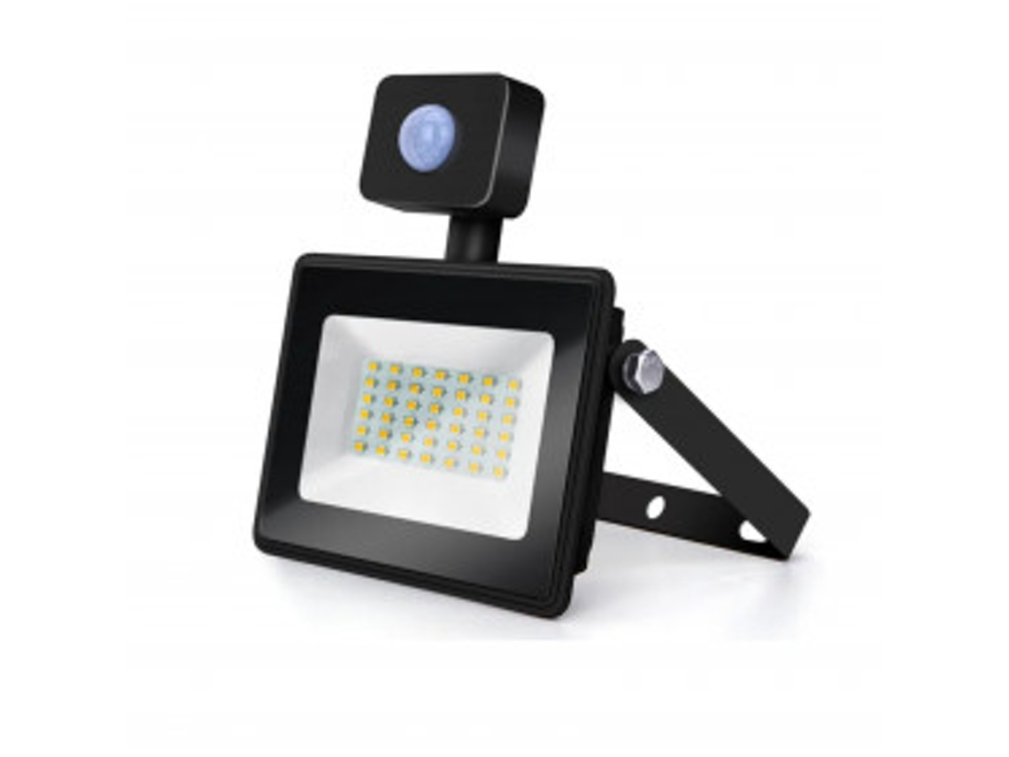 Foco reflector LED con sensor Aigostar de 30 W, 2700 lm, 4000 K, IP65