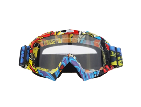 Gafas de motocross, gafas de esquí, gafas de casco, gafas de exterior para hombres y mujeres ELKUAIE