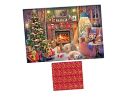 Rompecabezas navideño, juego de rompecabezas estilo Slowmoose