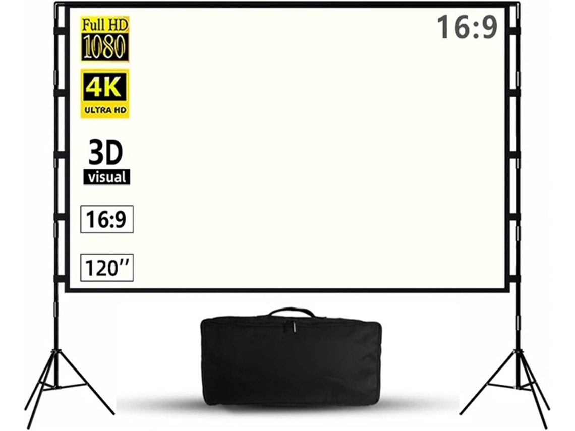 Para Cine En Casa, Interior, Exterior, Patio Trasero, Pantalla De Proyección Con