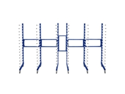 Carros de secado - MONSTERSHOP - Combinables x3 - Azul - Accesorios para Secadoras y Lavadoras