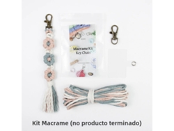 Handweaving Little Daisy Keychain Set, com Tutorial para Iniciantes, Diy Daisy Tassel Keychain Lanyard Pendant MDUG