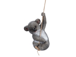 Figura De Canguro Columpiándose, Hecha De Resina, Para La Decoración De Jardines, Patios Y Terrazas.