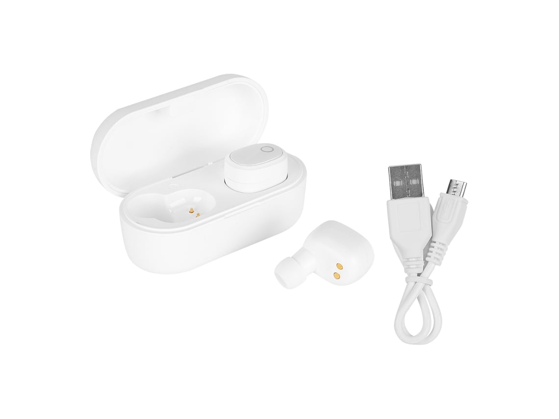 Auriculares Bluetooth (conexión Inalámbrica, Larga Espera) Auriculares Bluetooth Tws Blancos (modelo Sq-w5)