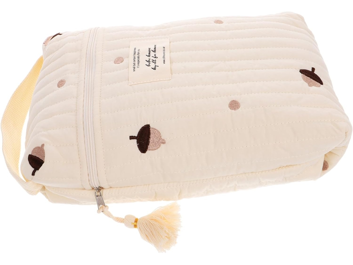 Bolsa De Almacenamiento Portátil Con Cremallera Para Mamá, Bebé, Recién Nacido