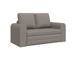 Sofá Cama | Sofá De Salón | Sofá De Descanso 60cm Taupé Tela