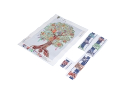 Kit De Decoración De Pared Con Pintura De Diamantes Diy Con Forma Especial Del Árbol De La Vida, 40x30cm