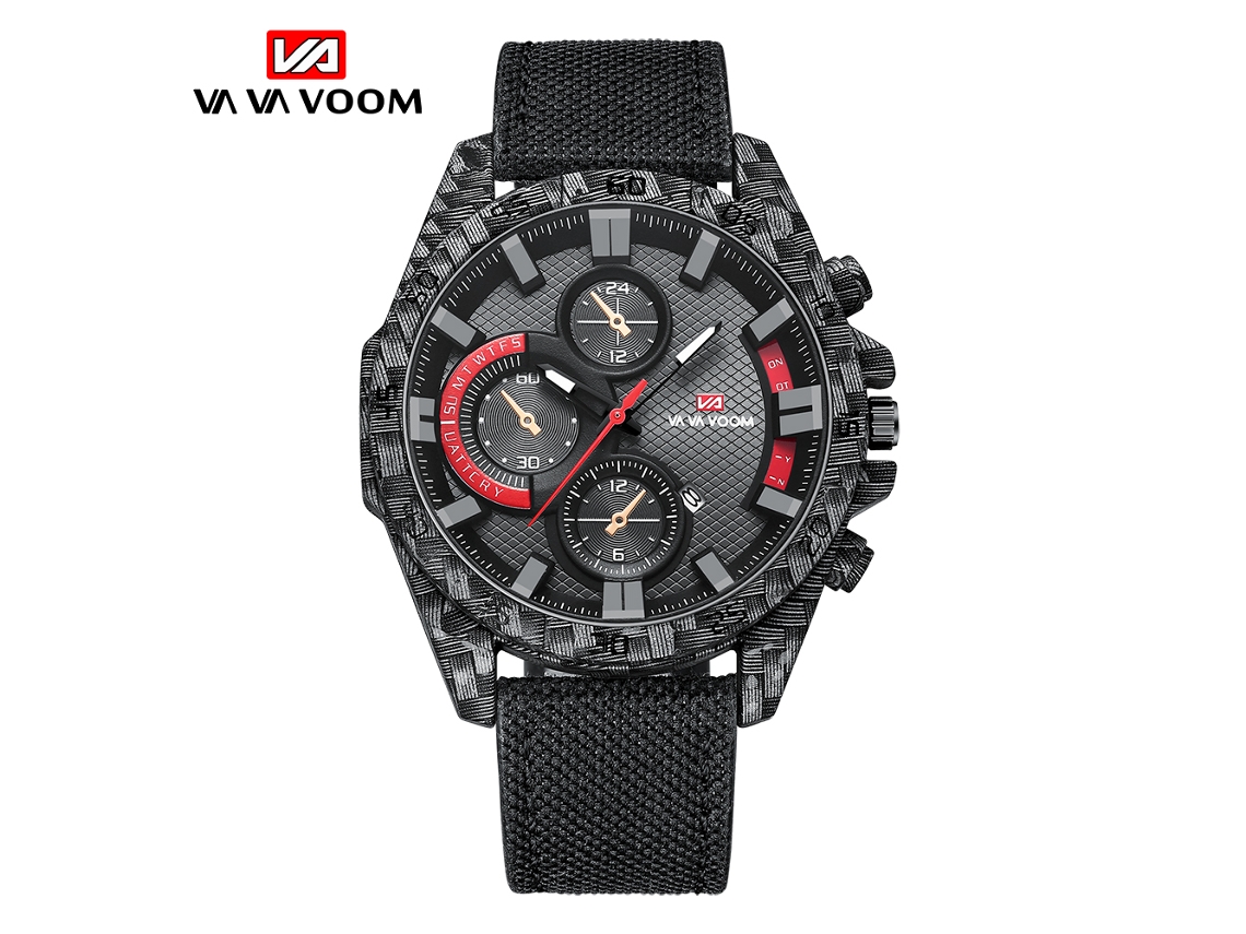 Reloj De Pulsera De Cuarzo De Lujo Para Hombre, Estilo Casual Y De Negocios, Luminoso Y Resistente Al Agua.