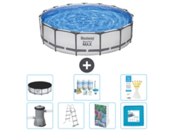 Bestway Piscina Bestway Steel Pro Max Redonda - 457x122 Cm - 8-peças S536