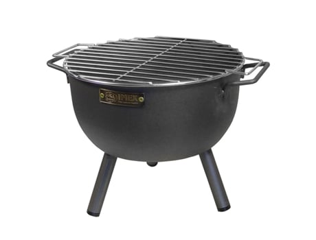 Barbacoa Imex el Zorro Carbón Parrilla Sobremesa Redonda Negro (Ø 30 x 28 cm)