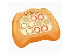 Juguete Antiestrés De Burbujas, Controlador De Juego Push Pop, Consola Sensorial Electrónica Whack Jqvorange