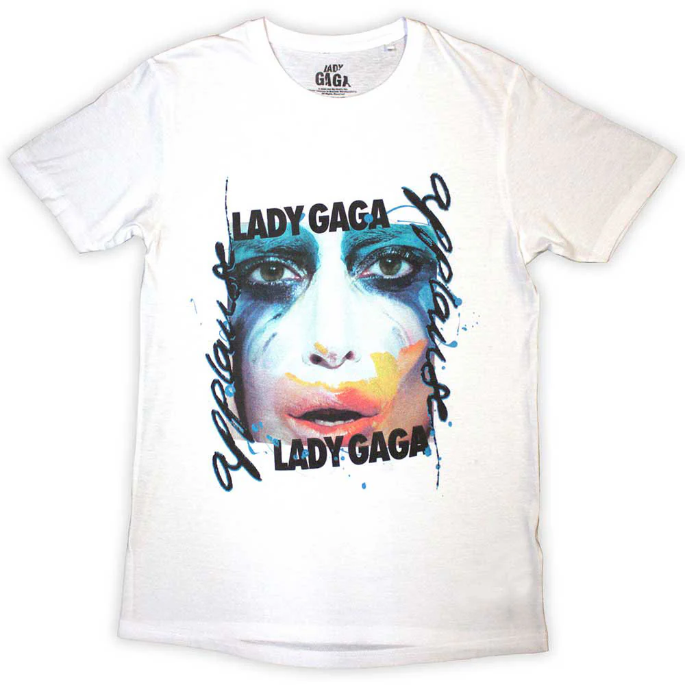 Rockinstone Unisex Lady Gaga Artpop Facepaint T Shirt Classic-xxl