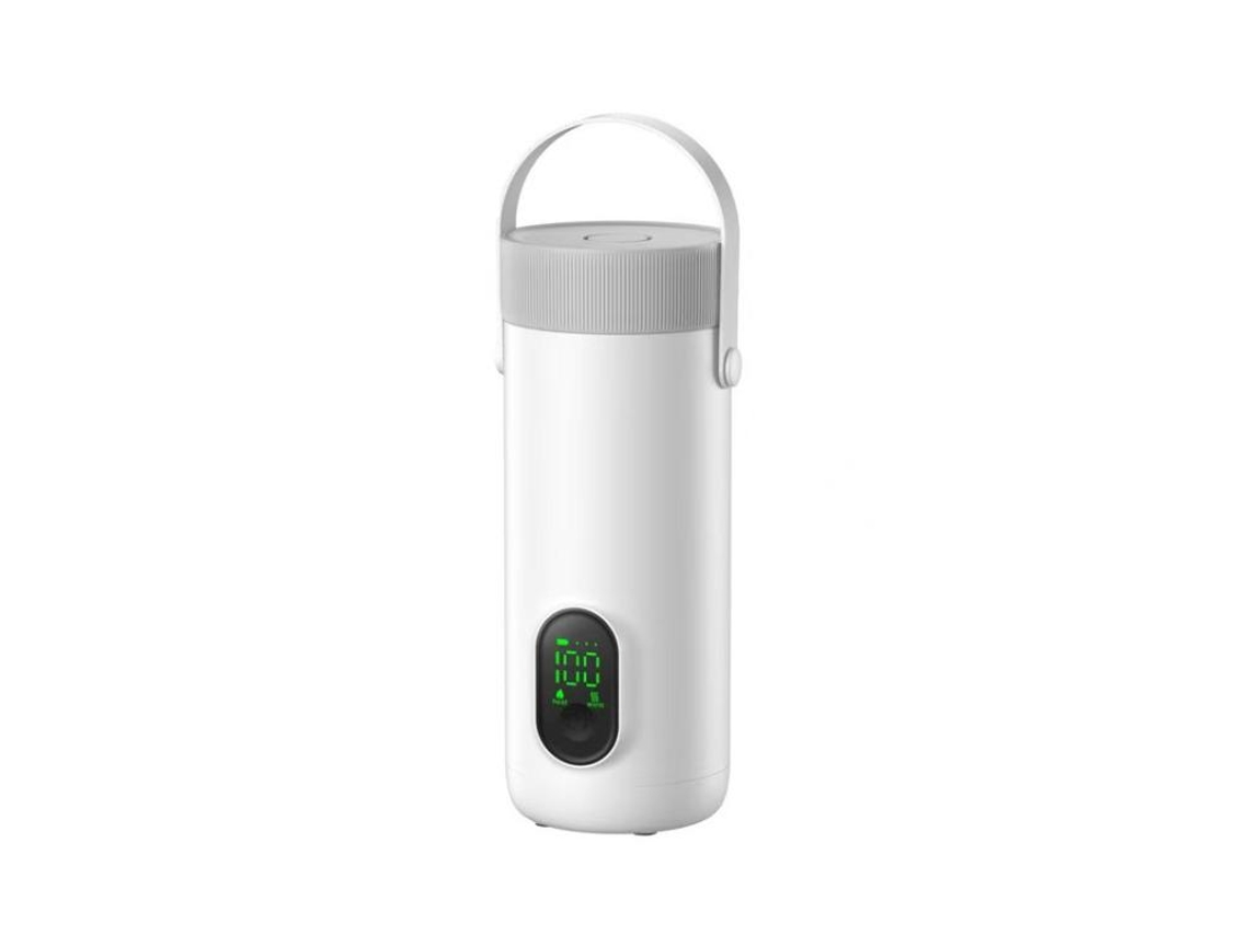 (blanco) Máquina Eléctrica Inalámbrica Recargable Para Preparar Fórmula Para Bebés Con 6 Configuraciones De Temperatura Ajustables