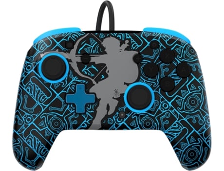 Mando Nintendo Switch Nintendo Switch PDP Rematch - Zelda: Link Glow in the Dark