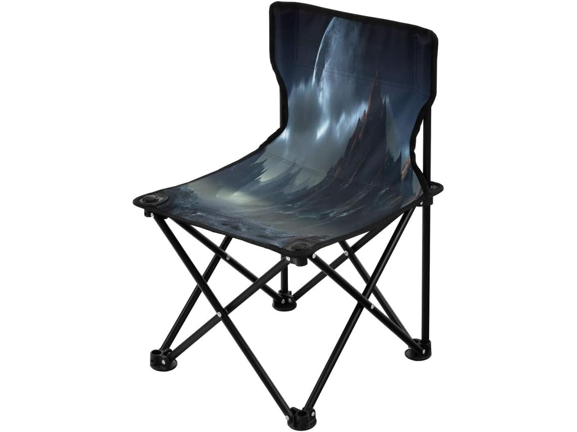 Preciosa Silla Plegable De Camping Resistente Duradera Portátil Fácil Instalar
