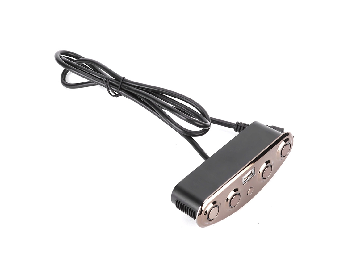 Cargador De Enchufe Con Botones Usb Galvanizados Para Sofá, Control Remoto De Carga Con 5 Botones.
