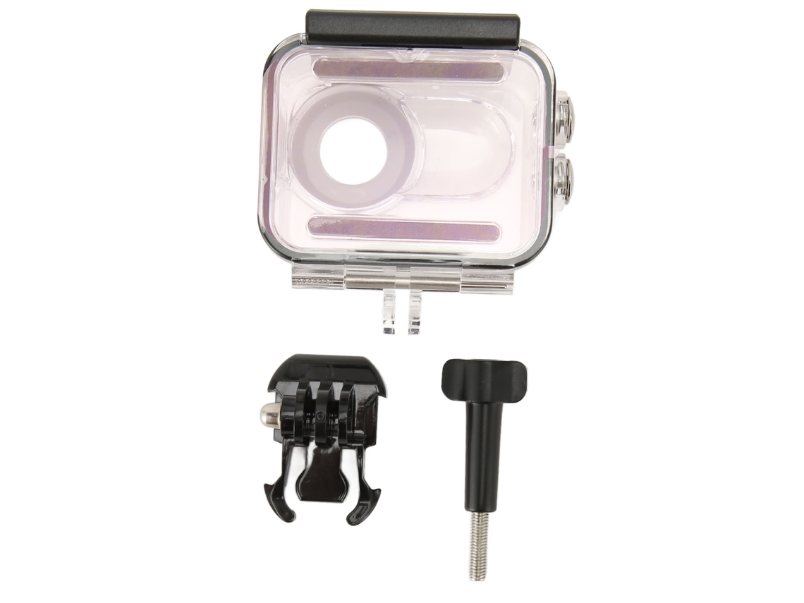 Caixa De Mergulho Protetora À Prova D'água Para Insta360 Go 3 Com Suporte E Parafusos
