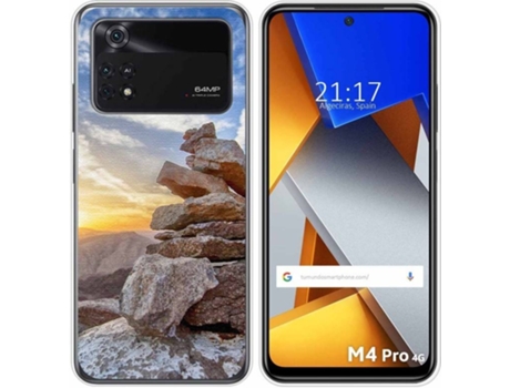 Carcasa para Xiaomi Poco M4 Pro 4G TUMUNDOSMARTPHONE Dibujos Sunset Multicolor
