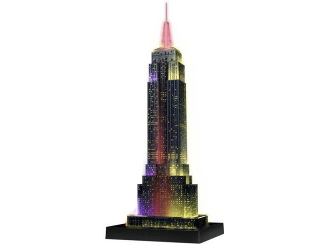Puzzle 3D RUNADRAKE Empire State Building: Night Edition (Edad Mínima: 12 - 216 Piezas)