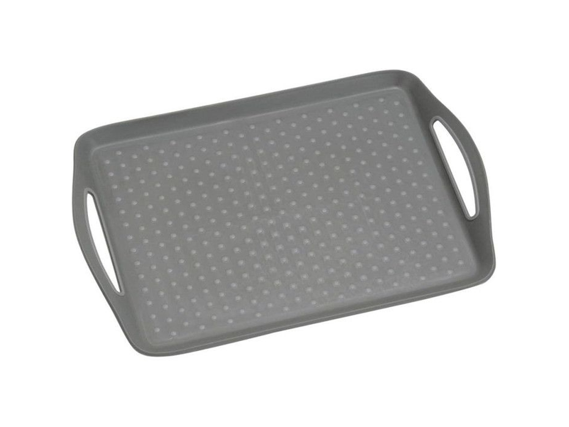 Plataforma antideslizante gris L 45.5 XL 32 XH 4.5 Cm Kesper