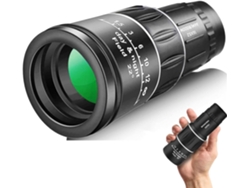 Mini telescopio monocular 16X52 de alta potencia para adultos regalos de cumpleaños para hombres papá él esposo adolescentes alcance de prisma BAK4 y FMC para observación de IKIKSO