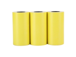 NEVEANCE Papel Térmico Impermeable Antiaceite y Antifricción, 56 mm, para Impresora Peripage, 3 Unidades, Amarillo